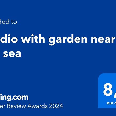 Studio With Garden Near The Sea Koper Eksteriør billede